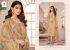 Biba By Leela Embroidery Jam Stain Printed Dress Material Wholesalers In Delhi